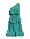 Lanvin Woman Mini Dress Green Size 4 Polyester