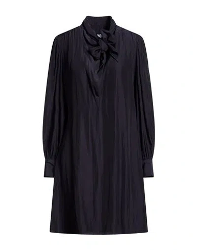 Lanvin Woman Mini Dress Midnight Blue Size 4 Polyester