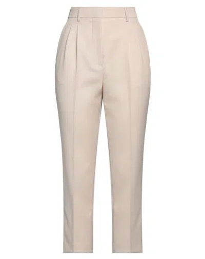 Lanvin Woman Pants Beige Size 2 Virgin Wool