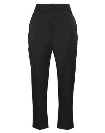 Lanvin Woman Pants Black Size 10 Virgin Wool, Cotton