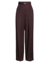 Lanvin Woman Pants Burgundy Size 6 Wool