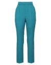 Lanvin Woman Pants Deep Teal Size 6 Wool, Polyester, Silk In Green