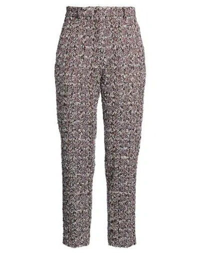 Lanvin Woman Pants Garnet Size 8 Acrylic, Cotton, Wool, Polyester In Black