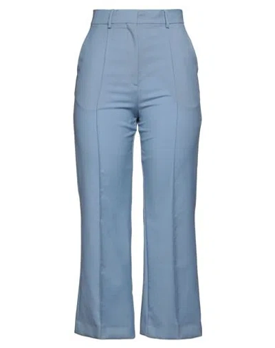Lanvin Woman Pants Light Blue Size 38 Virgin Wool