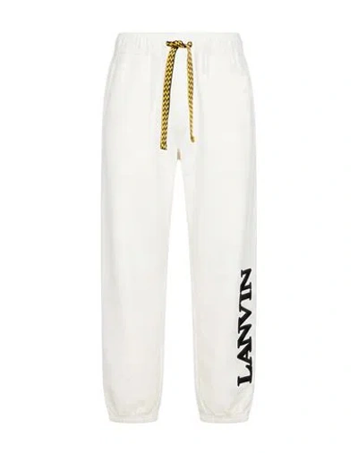 Lanvin Woman Pants Off White Size Xxxl Cotton