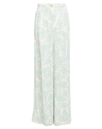 Lanvin Woman Pants Sky Blue Size 6 Viscose