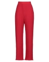 Lanvin Woman Pants Tomato Red Size 8 Polyester In Tomato Red