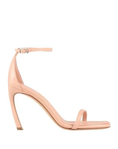 Lanvin Woman Sandals Pink Size 7 Leather