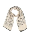 Lanvin Woman Scarf Beige Size - Silk In Beige