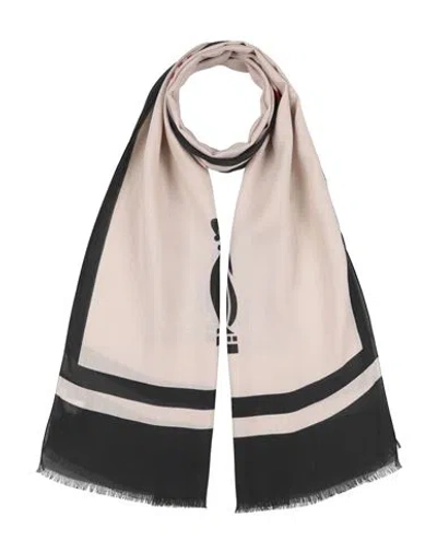 Lanvin Woman Scarf Black Size - Modal, Cashmere