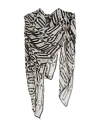 Lanvin Woman Scarf Black Size - Silk In Black