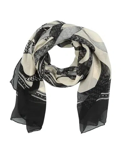 Lanvin Woman Scarf Black Size - Silk