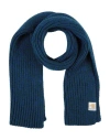 Lanvin Woman Scarf Blue Size - Wool