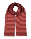 Lanvin Woman Scarf Brown Size - Silk, Wool