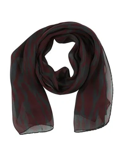 Lanvin Woman Scarf Burgundy Size - Silk In Red