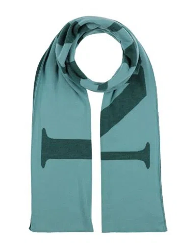 Lanvin Woman Scarf Deep Teal Size - Wool In Green