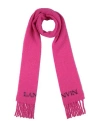 Lanvin Woman Scarf Fuchsia Size - Alpaca Wool, Polyamide, Wool In Pink