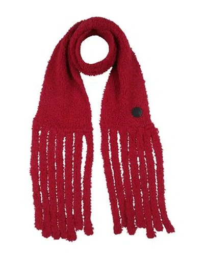 Lanvin Woman Scarf Garnet Size - Cashmere, Wool, Polyamide In Red