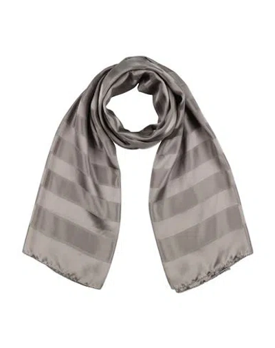 Lanvin Woman Scarf Grey Size - Silk In Gray