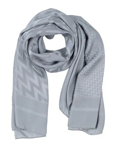 Lanvin Woman Scarf Grey Size - Silk