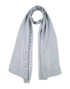 Lanvin Woman Scarf Grey Size - Silk In Gray