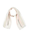 Lanvin Woman Scarf Ivory Size - Silk In White