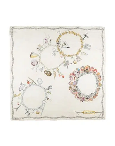Lanvin Woman Scarf Light Pink Size - Silk