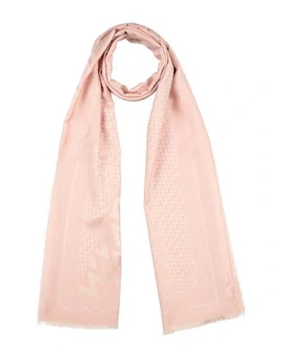 Lanvin Woman Scarf Light Pink Size - Silk, Wool
