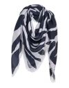 Lanvin Woman Scarf Lilac Size - Modal, Cashmere In Purple