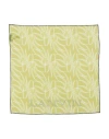Lanvin Woman Scarf Lime Green Size - Cotton, Silk In Green