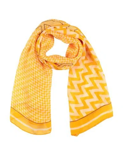 Lanvin Woman Scarf Mandarin Size - Silk In Yellow