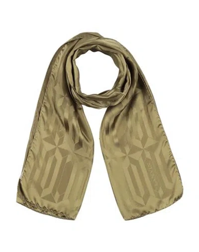 Lanvin Woman Scarf Military Green Size - Silk