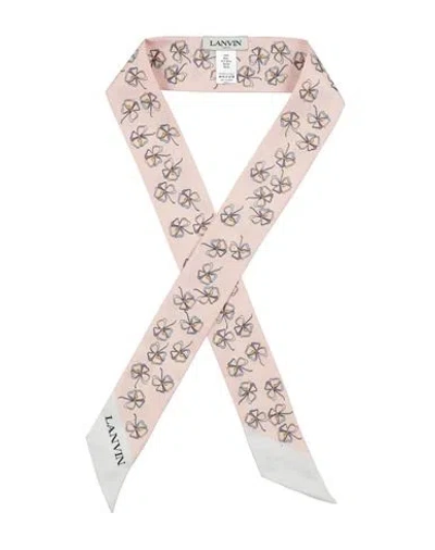 Lanvin Woman Scarf Pink Size - Silk