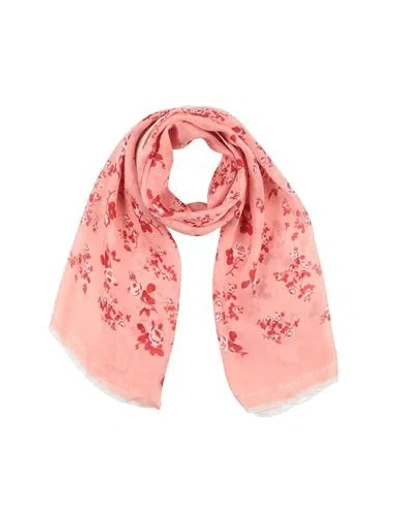 Lanvin Woman Scarf Salmon Pink Size - Silk