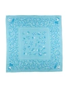 Lanvin Woman Scarf Sky Blue Size - Silk