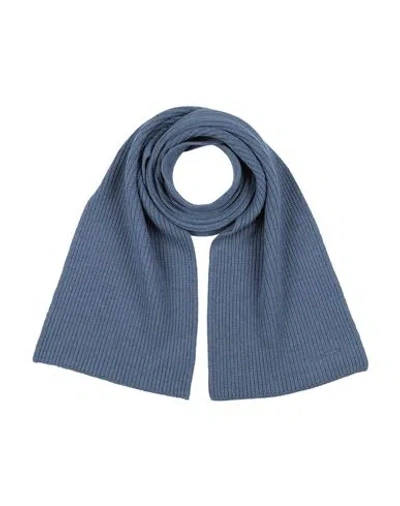 Lanvin Woman Scarf Slate Blue Size - Wool