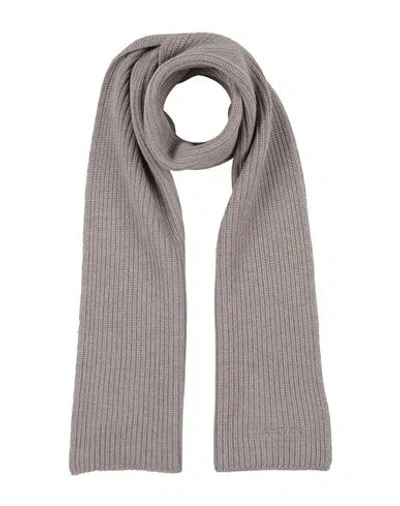 Lanvin Woman Scarf Taupe Size - Wool In Grey