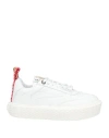 Lanvin Curbies 2 Platform Low-top Sneakers In White