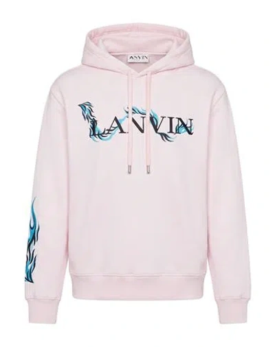 Lanvin Woman Sweatshirt Light Pink Size Xl Cotton