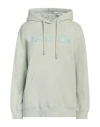 Lanvin Woman Sweatshirt Sage Green Size M Cotton, Polyester, Elastane