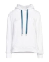 Lanvin Woman Sweatshirt White Size M Cotton In White