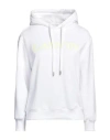 Lanvin Logo Hooded Sweatshirt In White