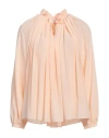 Lanvin Silk Shirt In Orange