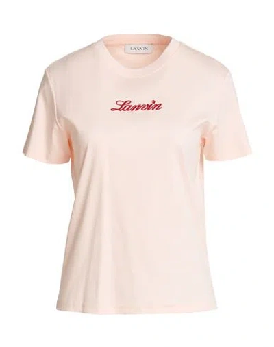 Lanvin Woman T-shirt Pink Size Xl Cotton