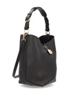Lanvin Medium Bucket Bag Top Handle In Black