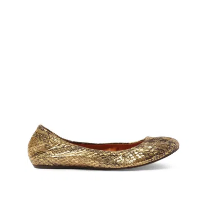 Lanvin Women's Ballerina In Gold