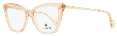 Lanvin Women's Butterfly Eyeglasses Lnv2622 610 Rose/gold 54mm