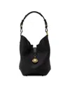 Lanvin Medium Bucket Bag Top Handle In Black