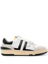 Lanvin Clay Sneakers Shoes In Whiteblck
