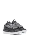 Lanvin Women's Curb Sneakers In Denim In Black